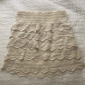 knitted skirt from boutique